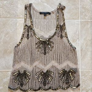 Foreign Exchange Beaded Top